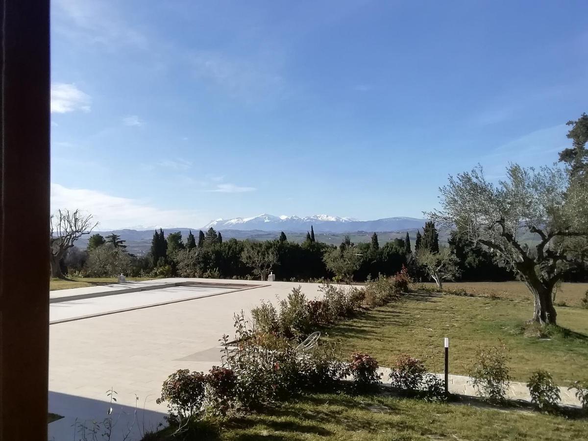 Apartmán Il Roccolo Di Valcerasa Treia Exteriér fotografie